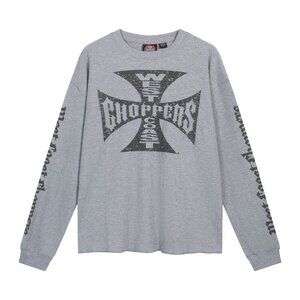 West Coast Choppers Themed Waffle Shirt Size S